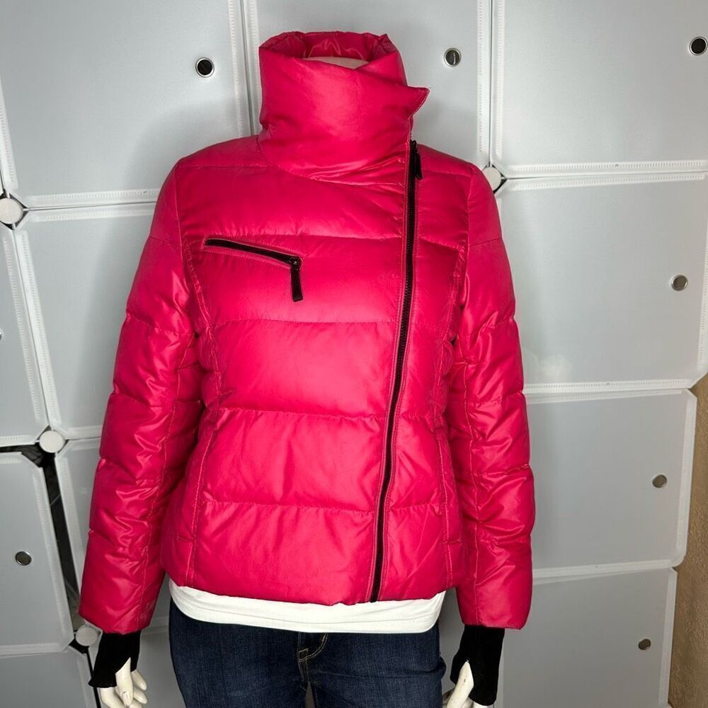 Andrew Marc Hot Pink Millie Down Puffer Jacket Girls Size L/14